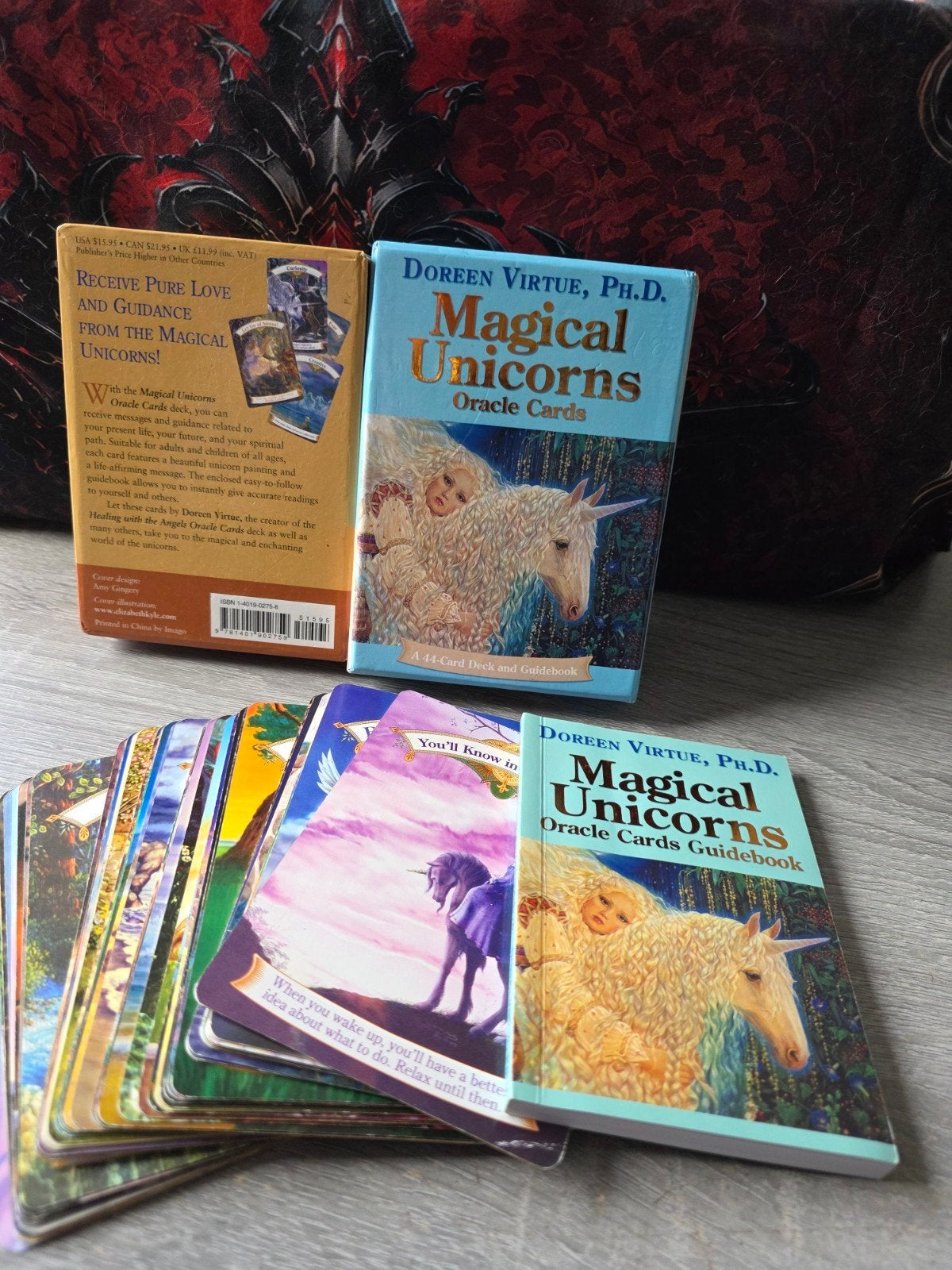 Magical Unicorns Oracle Cards (INCOMPLEET) Doreen Virtue, Gelezen, Tarot of Kaarten leggen, Overige typen, Ophalen of Verzenden