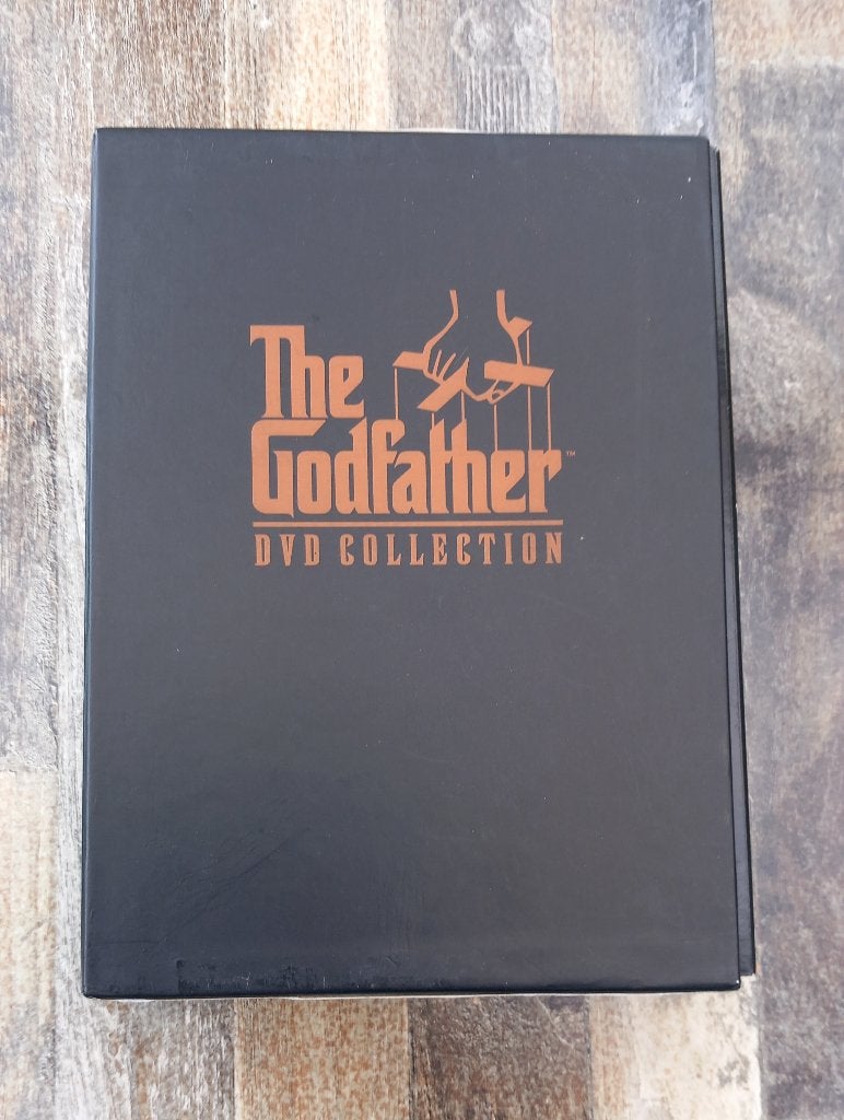 DVD-box The Godfather, 4 dvd's met bonusmateriaal, Maffia en Misdaad, Gebruikt, Ophalen of Verzenden, Inclusief doosje