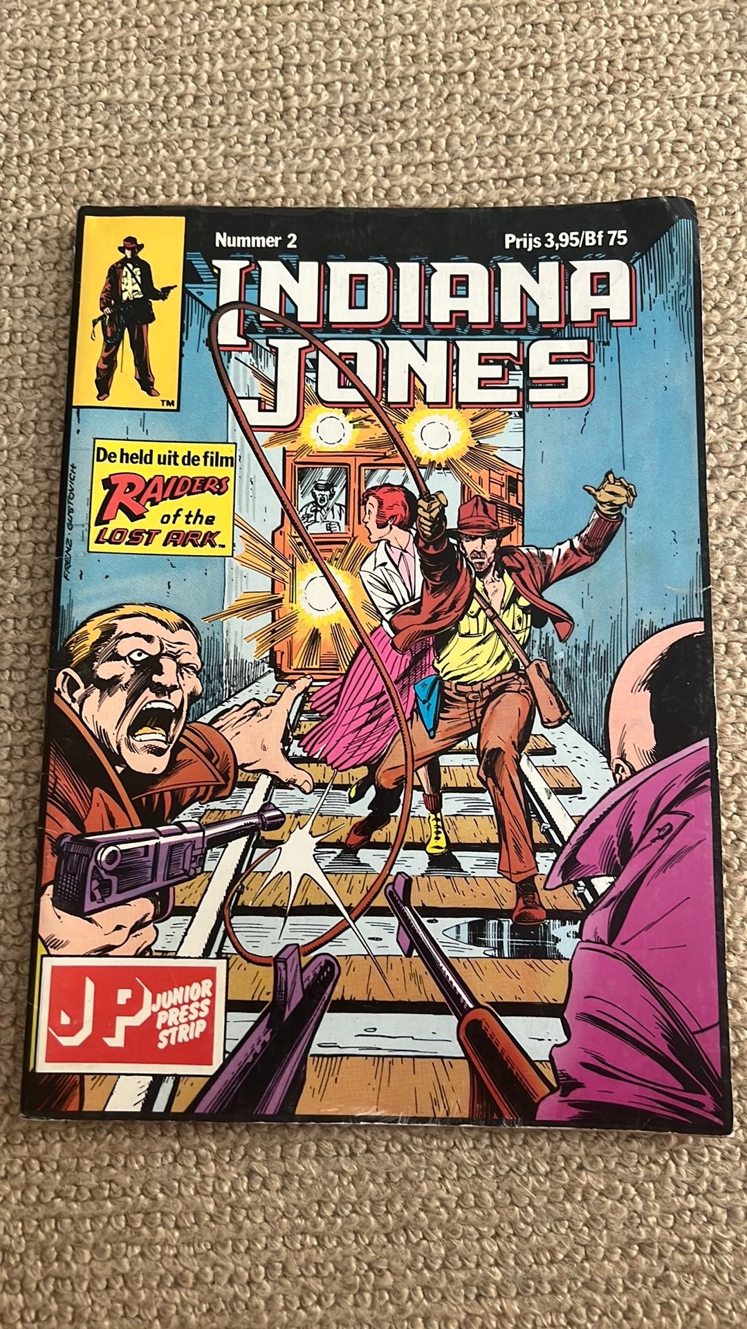 Indiana jones 1980 comic, Boeken, Strips | Comics, Eén comic, Amerika, Ophalen of Verzenden, Zo goed als nieuw