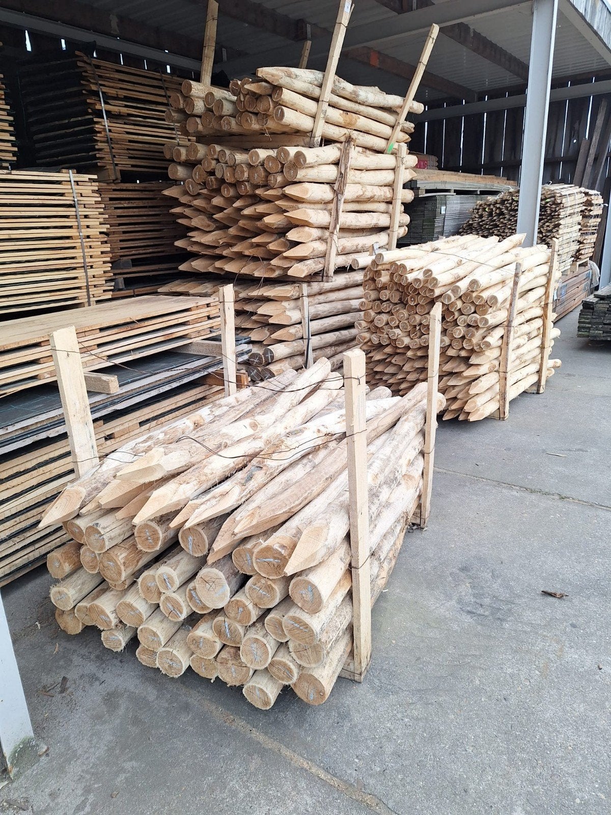 Robinia palen franshekwerk nieuw, Ophalen, Nieuw