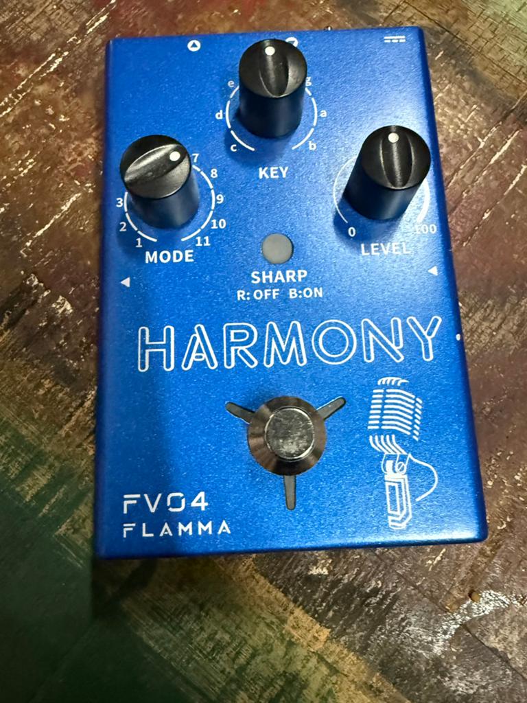 Flamma FV04 Harmonizer-pedaal voor zangers en gitaristen, Muziek en Instrumenten, Effecten, Ophalen of Verzenden, Zo goed als nieuw
