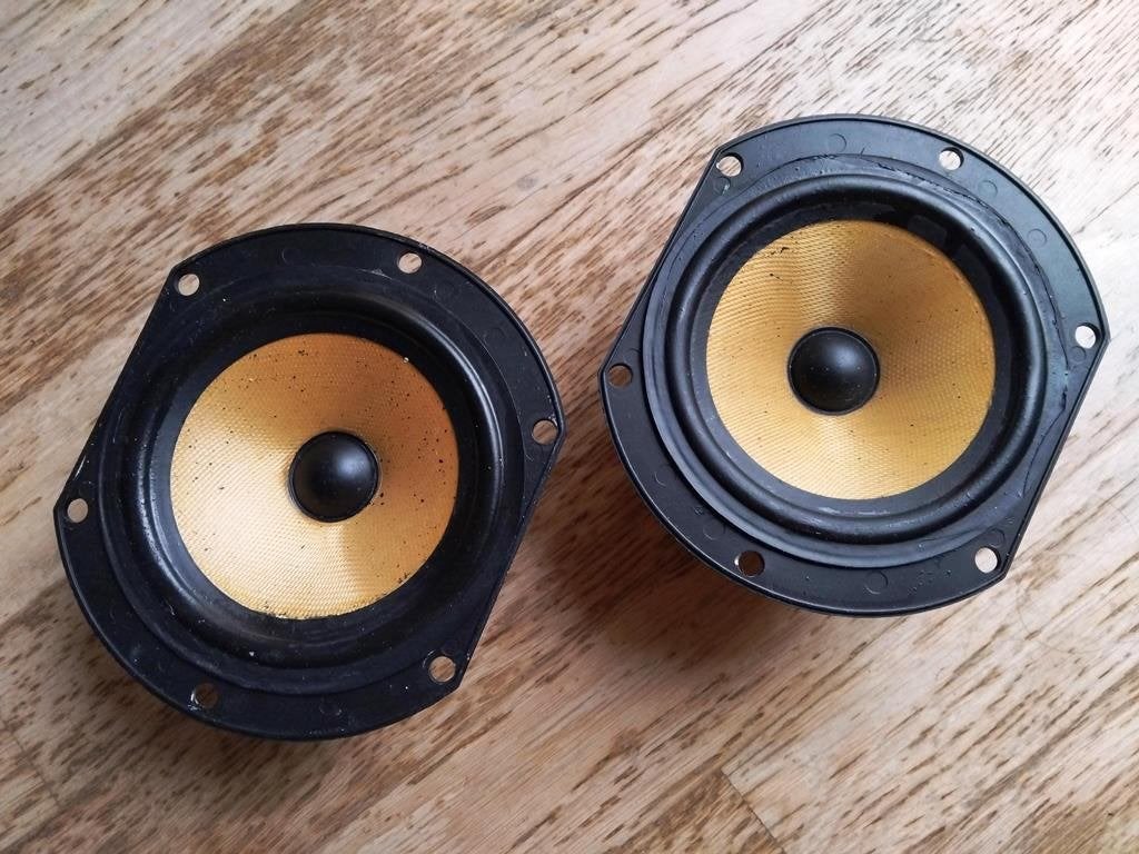 B&W MR 100 CM Mid range speaker 8Ohm, Stereo speakers, Gebruikt, Minder dan 60 watt, Ophalen