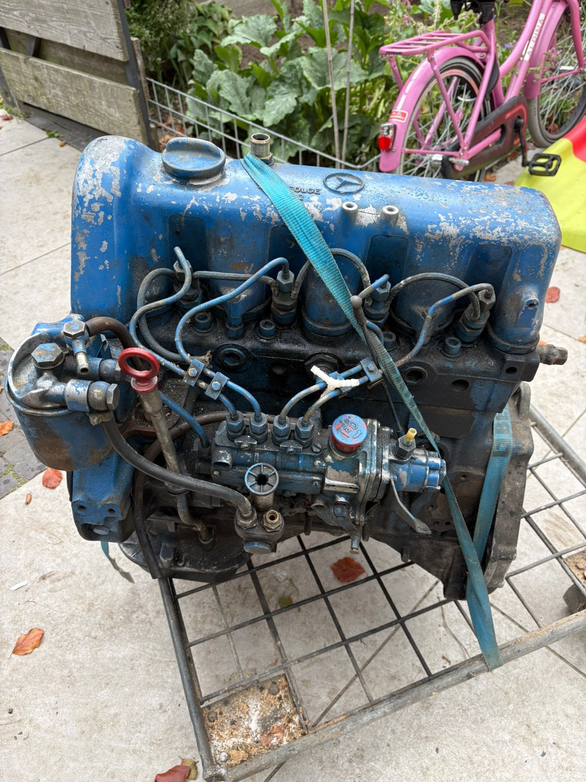 Mercedes OM615, Watersport en Boten, Ophalen, Gebruikt, Binnenboordmotor, Elektrische start