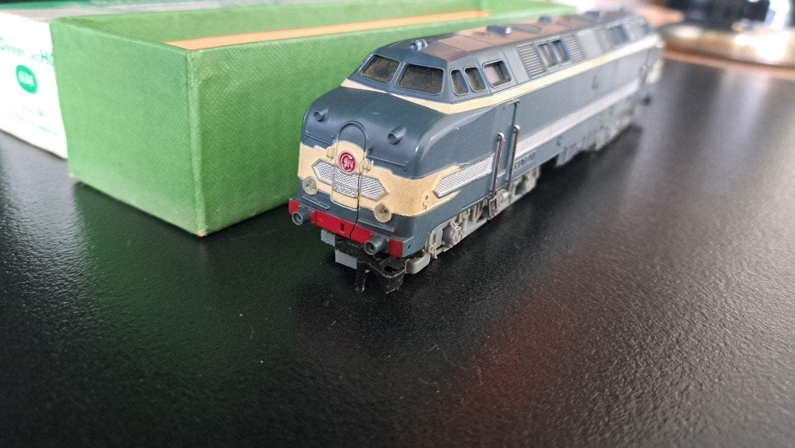 Hornby-acHO locomotief CC 060 diesel, Ophalen of Verzenden, Gebruikt, Gelijkstroom, Locomotief