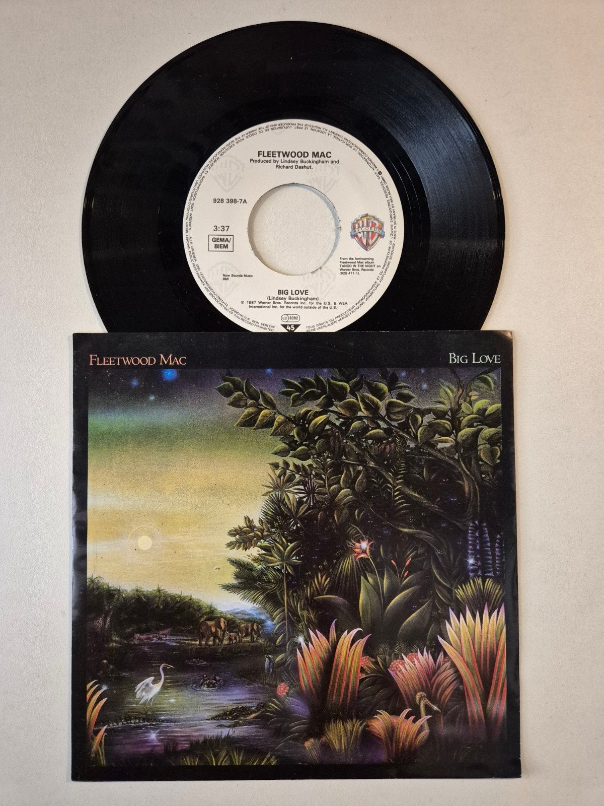 Fleetwood Mac-Big love, Ophalen of Verzenden, Zo goed als nieuw, 7 inch, Pop