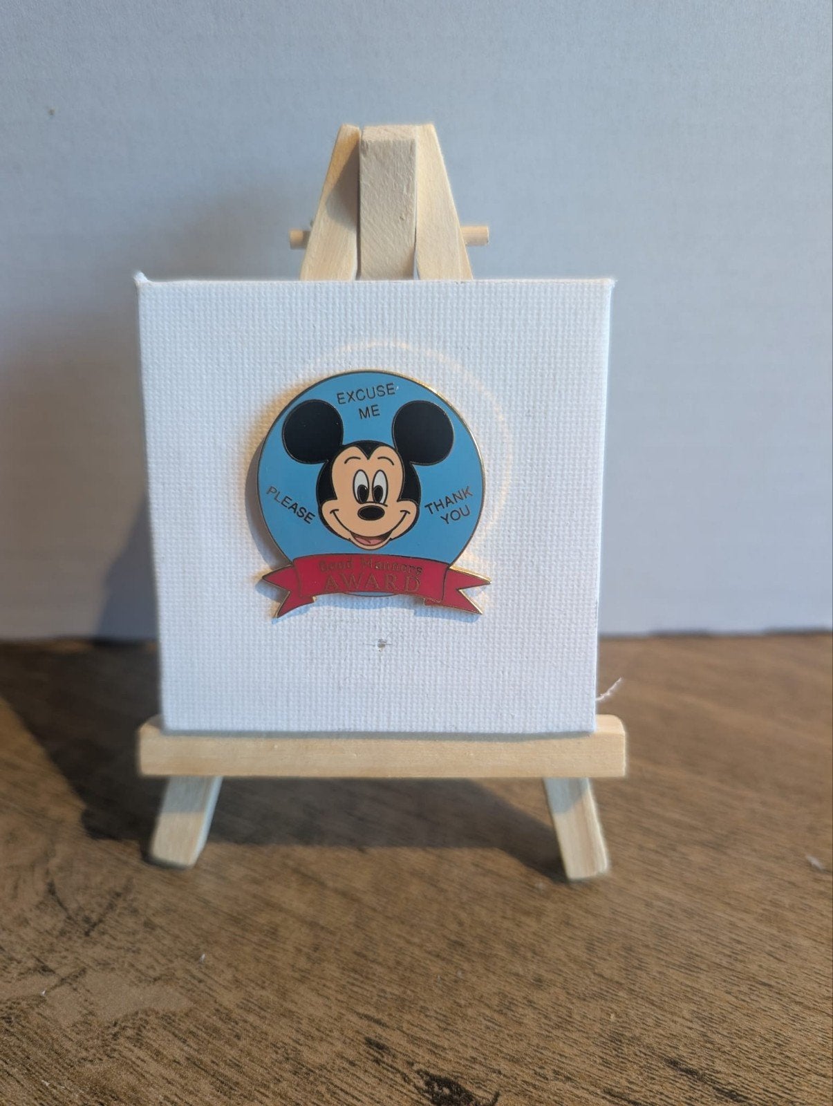 Mickey Mouse Good Manners award Pin, Ophalen of Verzenden