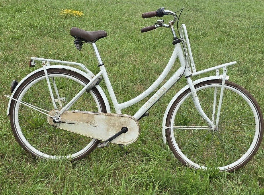 Cortina transportfiets u4 26 inch, Terugtraprem, Gebruikt, Cortina U4 transportfiets, Versnellingen