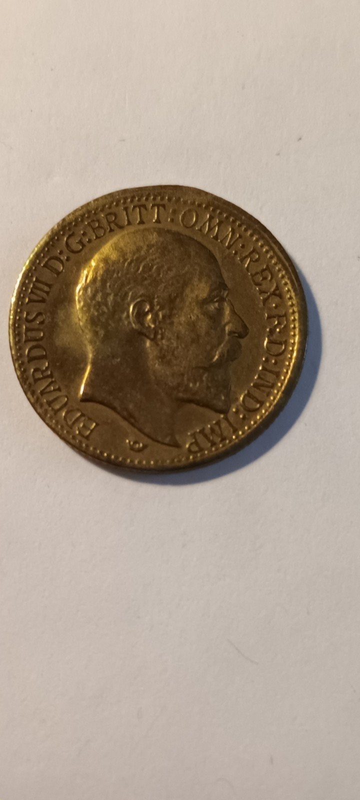 Sovereign Edward VII 1902, Ophalen of Verzenden, Koningin Wilhelmina, Overige waardes, Losse munt
