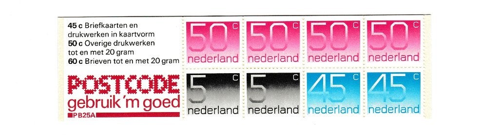 PB. 25A, Postzegels en Munten, Postzegels | Nederland, Ophalen of Verzenden, Postfris