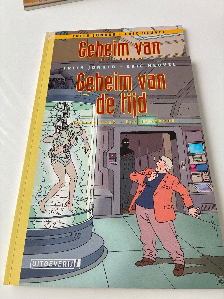 Geheim van de tijd, delen 1 en 2, Eric Heuvel, Meerdere stripboeken, Ophalen, Gelezen
