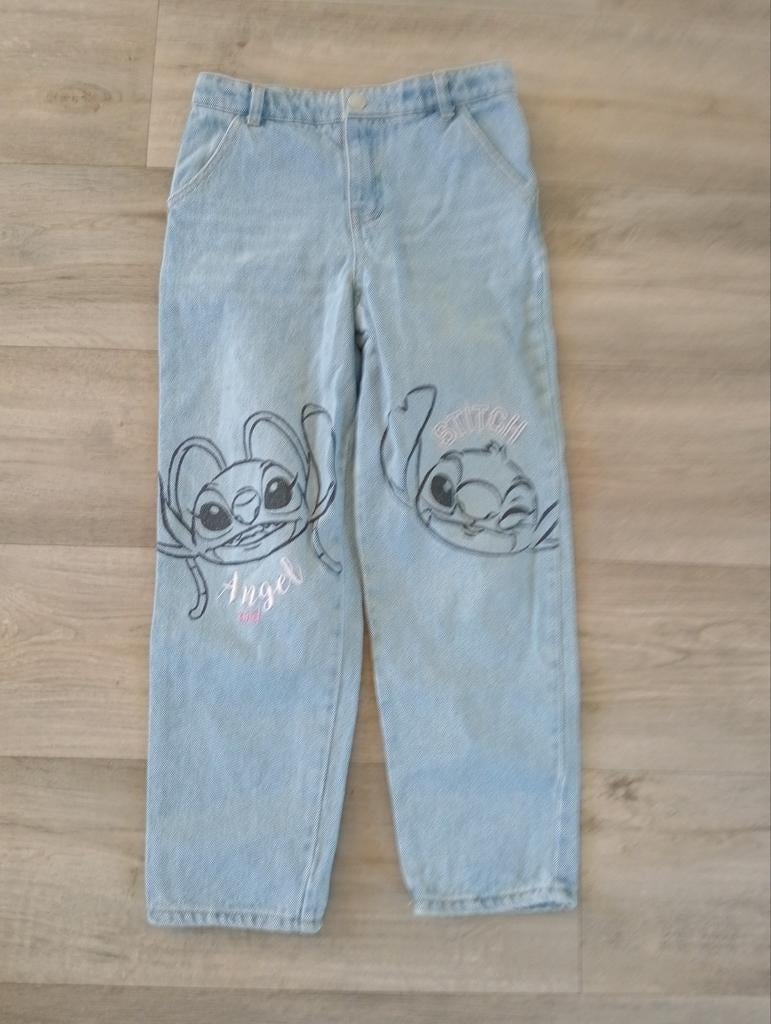 Stitch Spijkerbroek nieuw maat 122 6 tot 7 jaar, Ophalen of Verzenden, Nieuw, Meisje, Broek