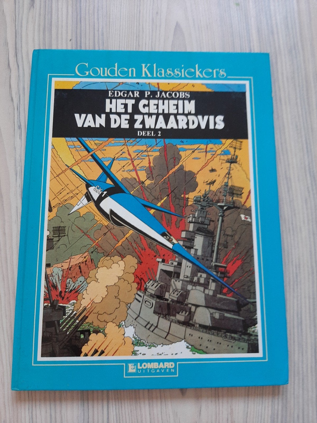 Het Geheim van de Zwaardvis Deel 2 - Gouden Klassiekers, Eén stripboek, Ophalen of Verzenden, Gelezen, Edgar P. Jacobs