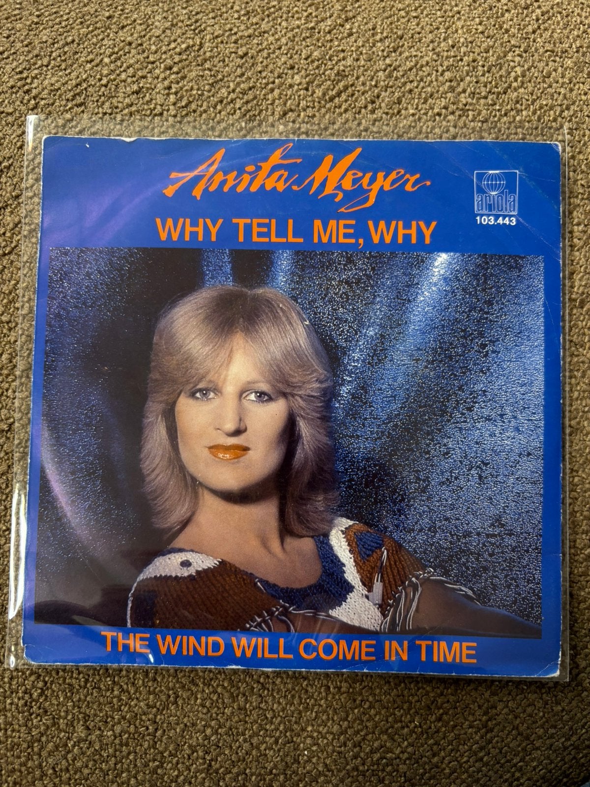 Anita Meijer - Why tell me why, Ophalen of Verzenden, Gebruikt, 7 inch, Pop