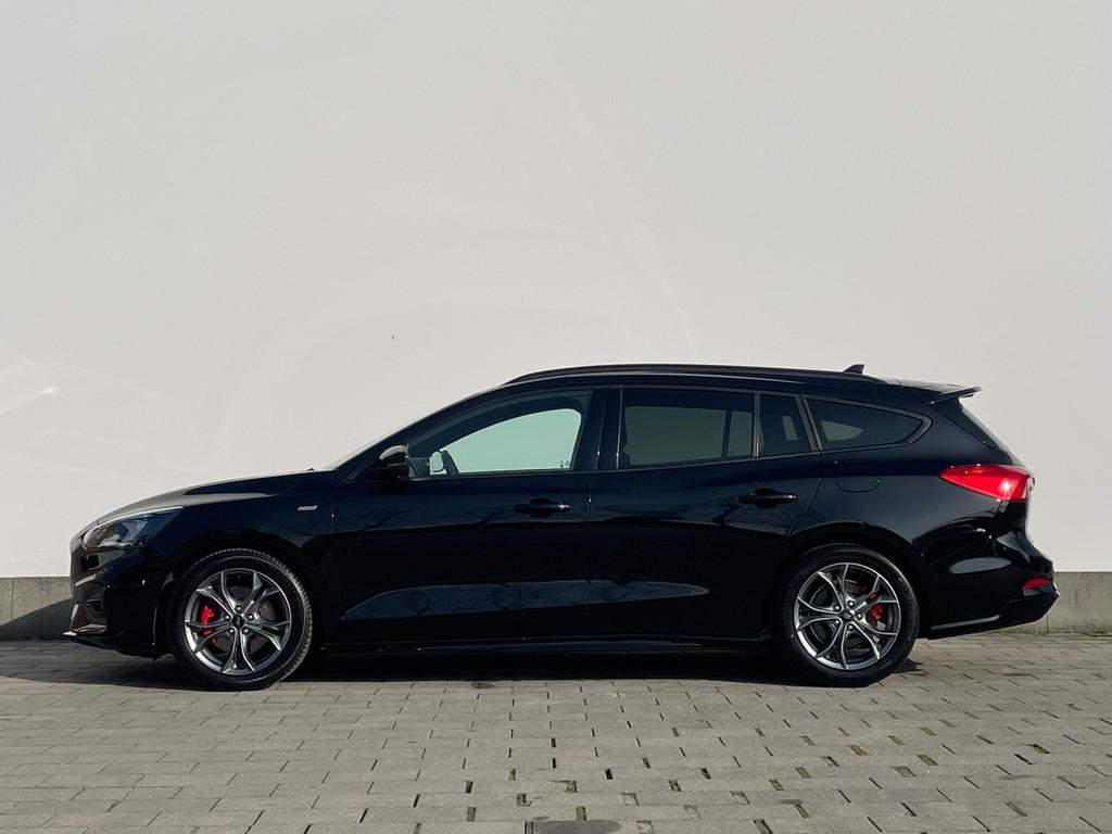 Ford FOCUS Wagon EcoBoost Hybrid ST Line X Business | 1e Eig, Stof, Gebruikt, Zwart, Origineel Nederlands