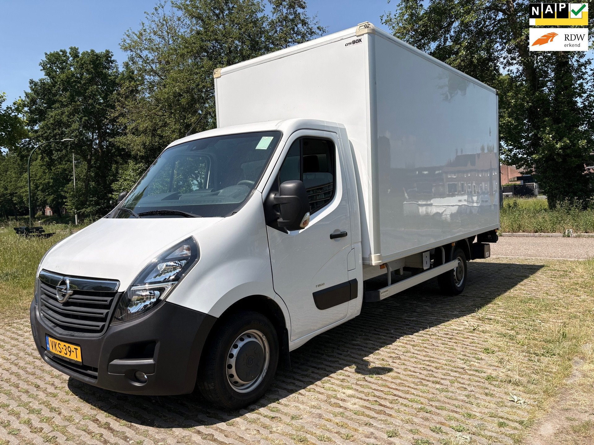 Opel Movano 2.3 Turbo L3H1 - bakwagen - airco - cruise contr, Auto's, Bestelauto's, Voorwielaandrijving, Gebruikt, Euro 6, 4 cilinders