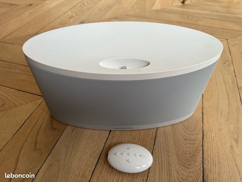 B&W Z2 Speaker met iPhone Dock - Wit - voor de handige harry, Ophalen of Verzenden, Zo goed als nieuw, Bowers & Wilkins (B&W)