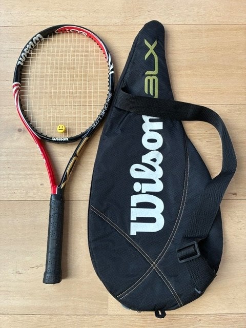 tennis tas, Sport en Fitness, Gebruikt, Wilson, Tas, Ophalen