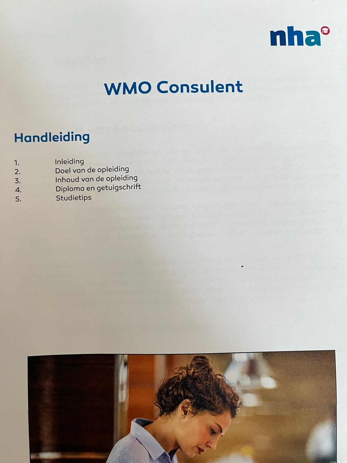NHA WMO Consulent Cursus - Zo goed als nieuw, Boeken, Studieboeken en Cursussen, Ophalen of Verzenden, Gamma, Zo goed als nieuw