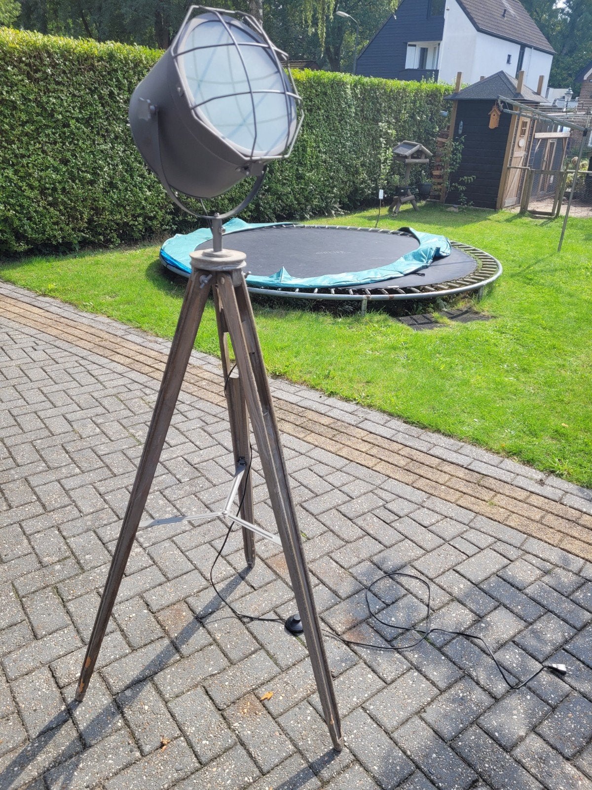Driepoots vloerlamp ( 160cm hoog ), Ophalen, Gebruikt, 150 tot 200 cm