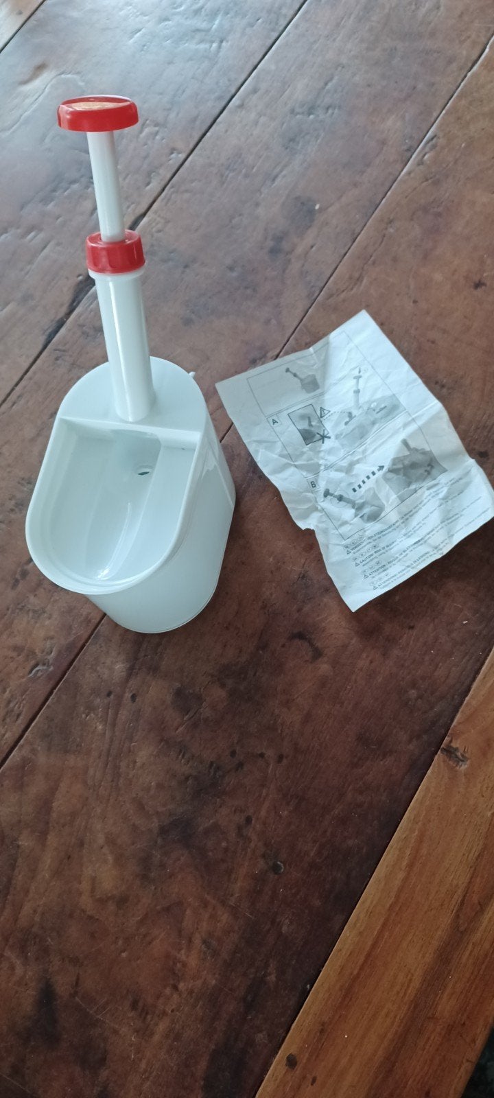 Kersenontpitter met gebruiksaanwijzing, Overige typen, Kunststof, Ophalen of Verzenden, Zo goed als nieuw