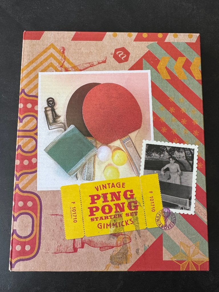 Ping Pong starter set, Sport en Fitness, Tafeltennis, Ophalen, Nieuw, Net, Batje(s) of Balletje(s)