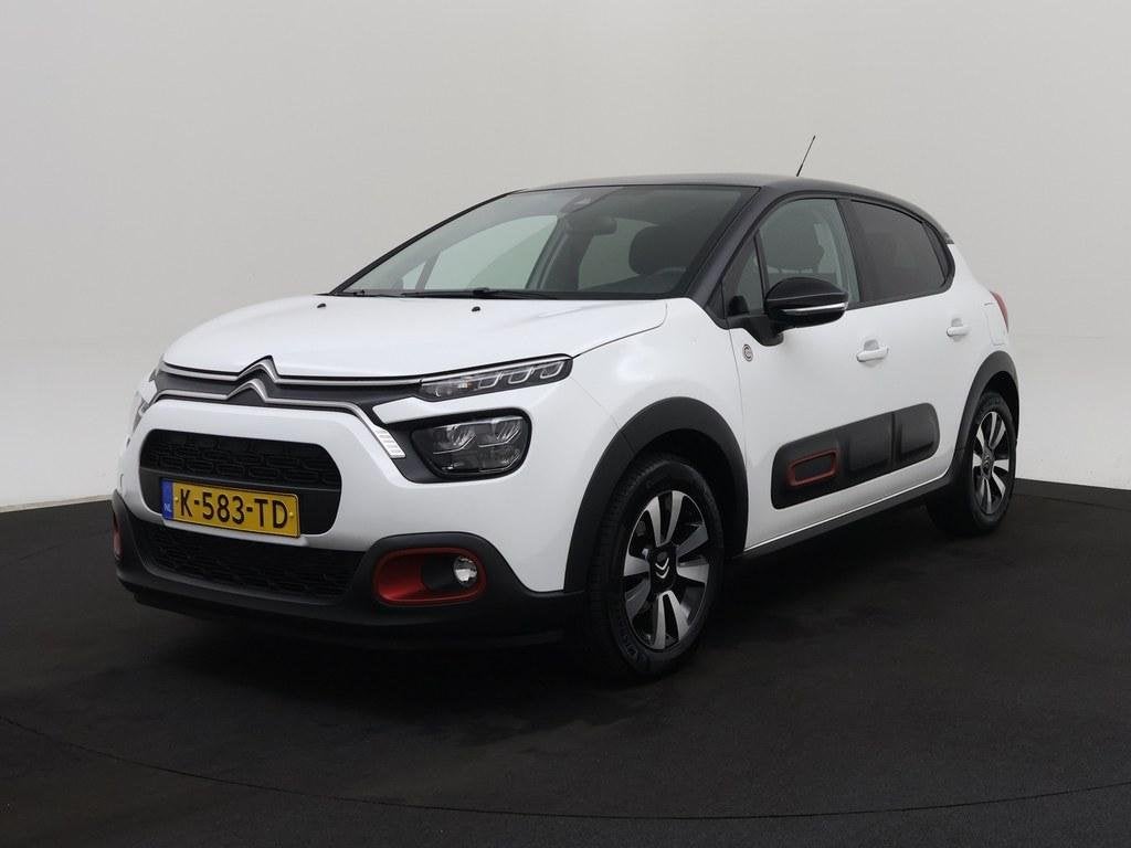Citroen C3 1.2T 110pk C-Series Nav/Lmv/Led/Trekhaak/ Carplay, Auto's, Citroën, Voorwielaandrijving, Euro 6, 1199 cc, Origineel Nederlands