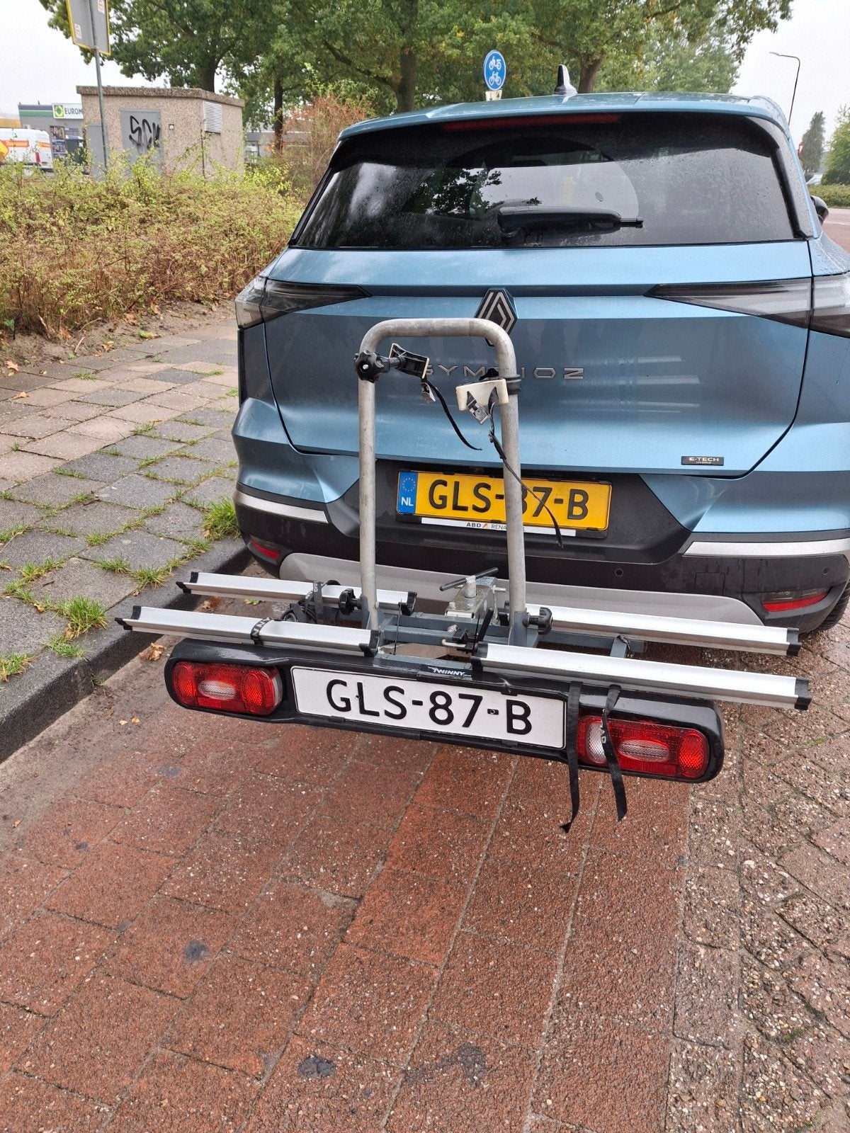 fietsendrager voor alle fietsendrager, Ophalen, Gebruikt, Brede banden, 2 fietsen