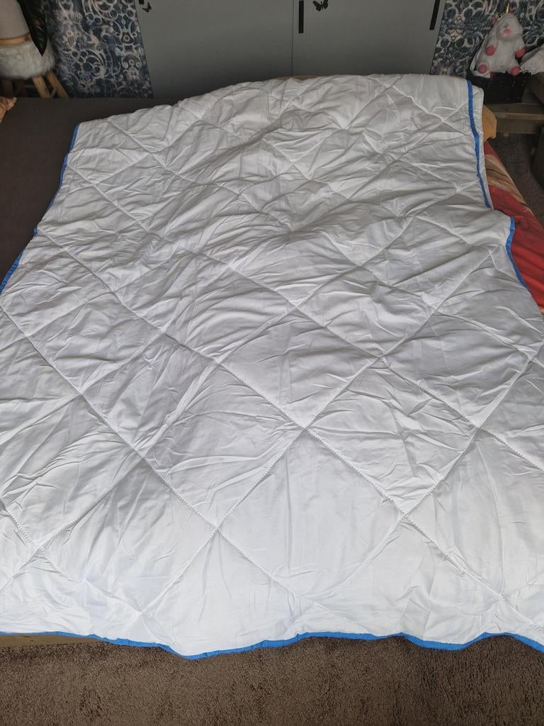 4seizoenen dekbed 140 x 200, Ophalen, Eenpersoons, Wit, Deken of Dekbed