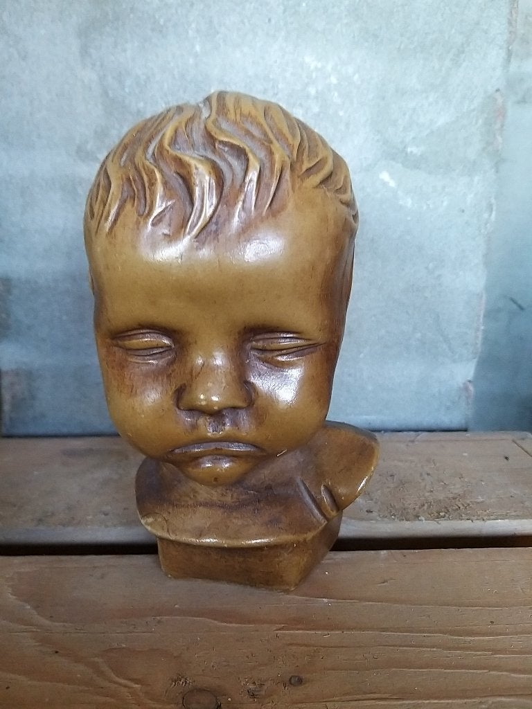 genummerd kinderhoofdje, Antiek en Kunst, Ophalen of Verzenden