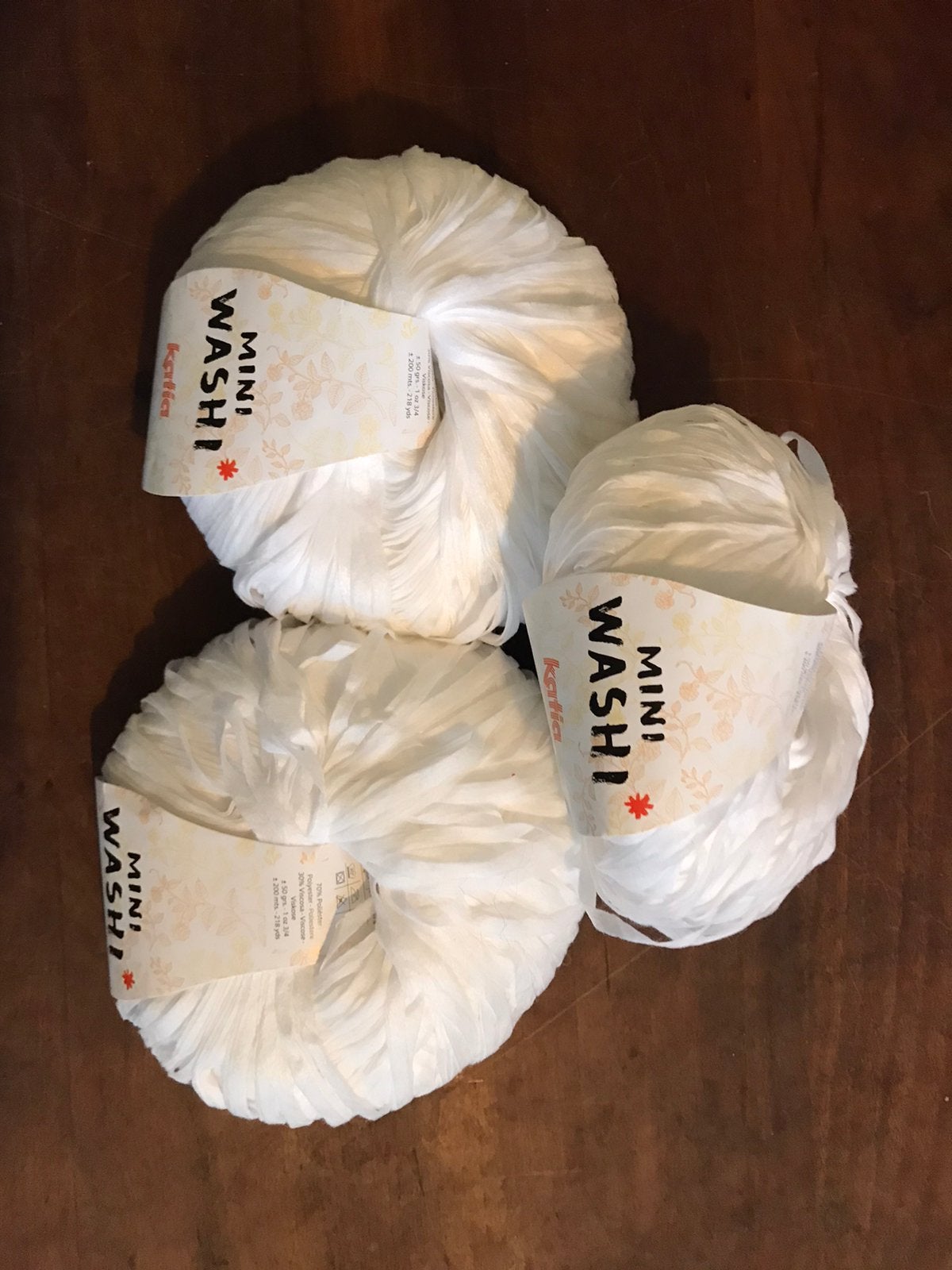 3 bollen washi van Katia voor 6,00 euro, Ophalen of Verzenden, Nieuw, Breien of Haken, Wol of Garen