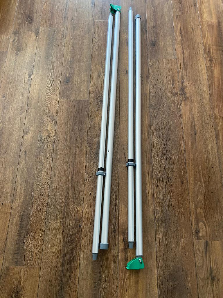 2 Thule rafters (spanstangen) voor luifel, Ophalen, Zo goed als nieuw