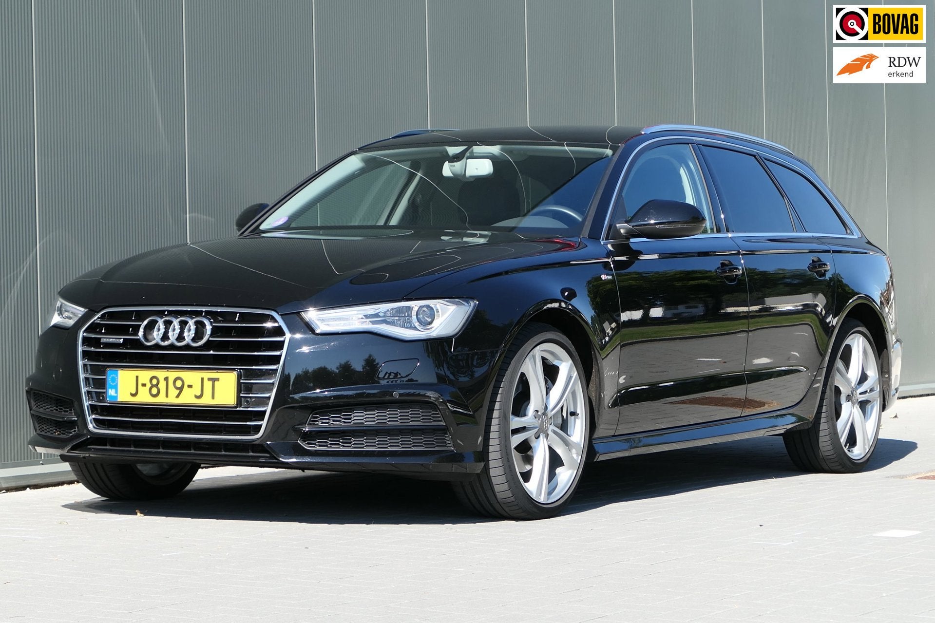 Audi A6 Avant 2.0 TFSI quattro Cruise Keyless Navi Camera Le, Auto's, Audi, Automaat, Gebruikt, Zwart, Vierwielaandrijving