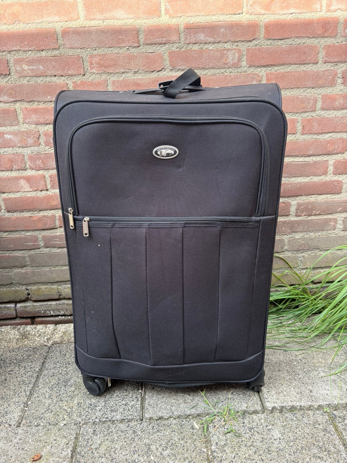 Grote Hercules Luggage koffer / trolley op 4 wielen, Sieraden, Tassen en Uiterlijk, Ophalen, Uitschuifbare handgreep, Zo goed als nieuw