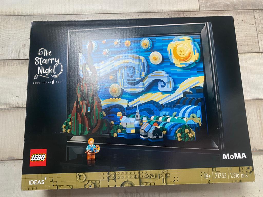 LEGO 21333 MoMa “Starry Night” nieuw, Lego, Nieuw, Ophalen of Verzenden, Complete set