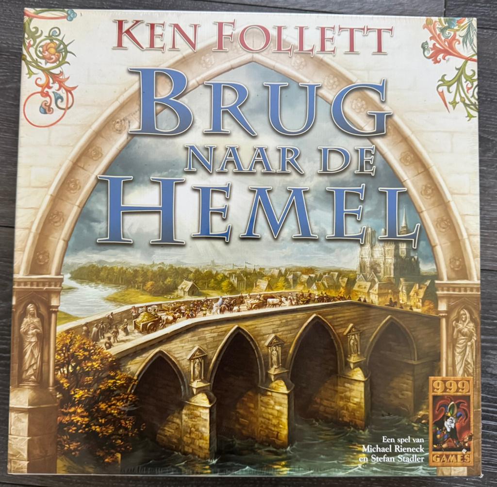 Gloednieuw Bordspel Brug naar de Hemel, Drie of vier spelers, Ophalen, Nieuw, Reisspel