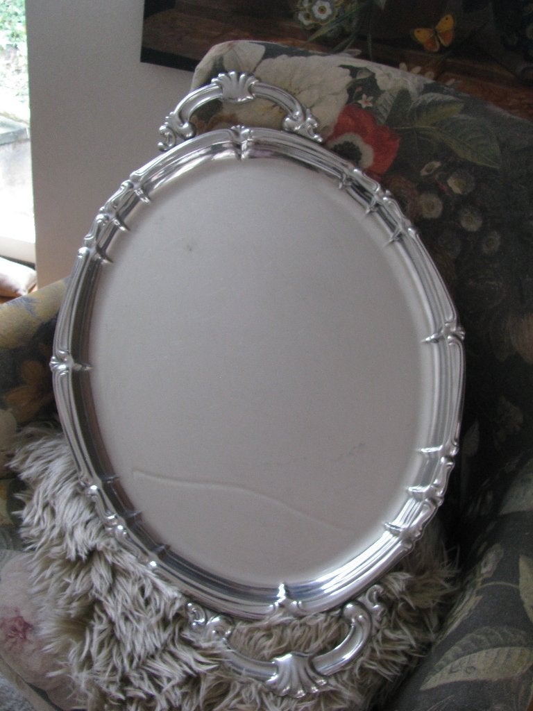 Alfra Alessi * serveer tray # blad # schaal * 48 x 72 cm *, Ophalen of Verzenden