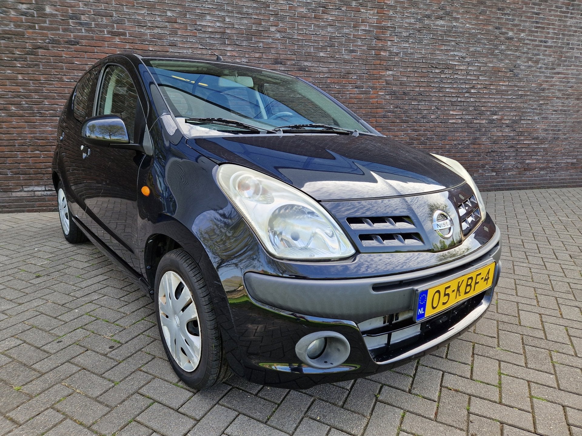 Nissan Pixo 1.0 Acenta 1e eig APK 11-26 airco goed onderhoud, Auto's, Voorwielaandrijving, Euro 5, Stof, Gebruikt