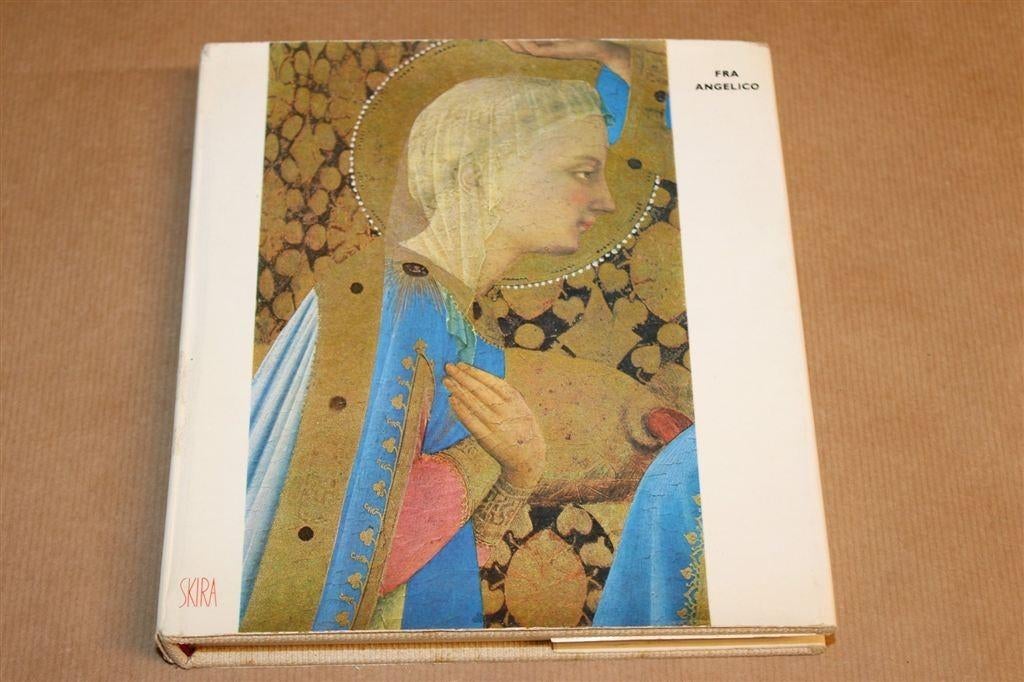 Fra Angelico — Ingeplakte Kleurenplaten, Skira 1955 Frans, Ophalen of Verzenden, Gelezen