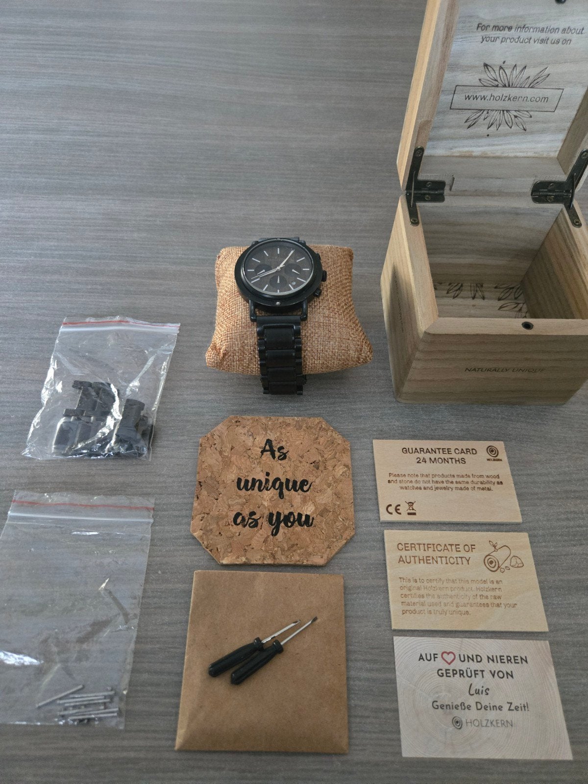 Holzkern Horloge, Ophalen of Verzenden, Gebruikt