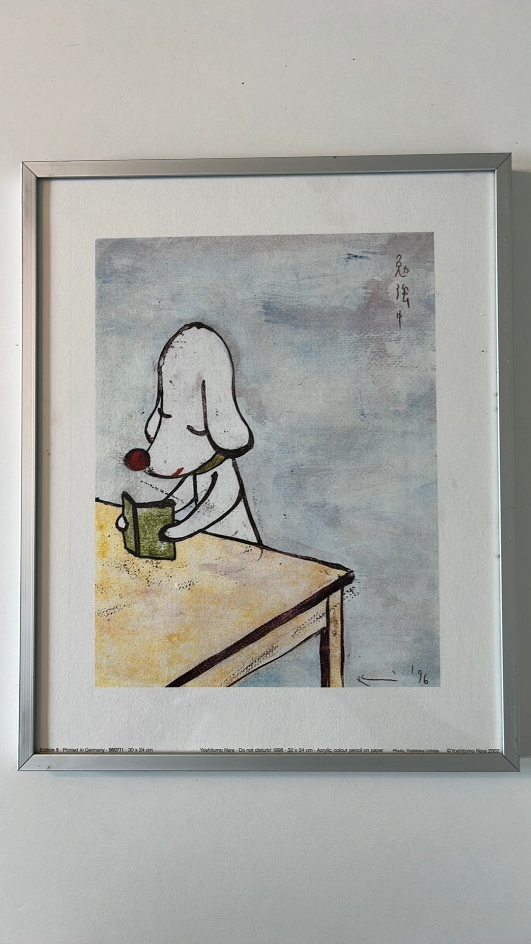 Poster Yoshitomo Nara - Do not disturb! 1996, Ophalen of Verzenden
