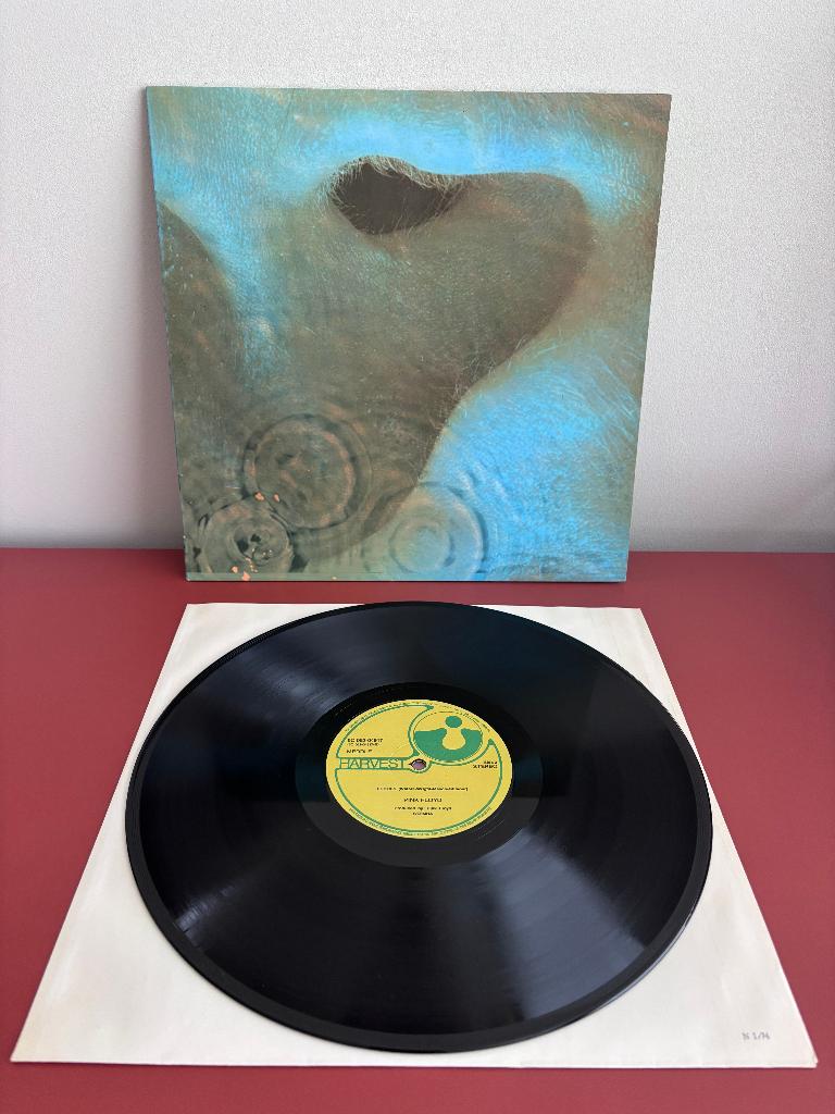 Pink floyd - Meddle LP (1971 NL) - nette gatefold, Cd's en Dvd's, Vinyl | Rock, Zo goed als nieuw, Fotohoes, Gatefold hoes, Originele persing