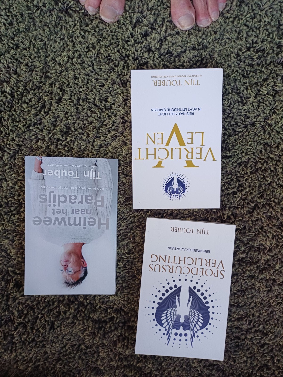 Boeken Tijn Touber: Verlicht Leven, Spoedcursus Verlichting, Boeken, Ophalen, Tijn Touber, Zo goed als nieuw, Spiritualiteit algemeen