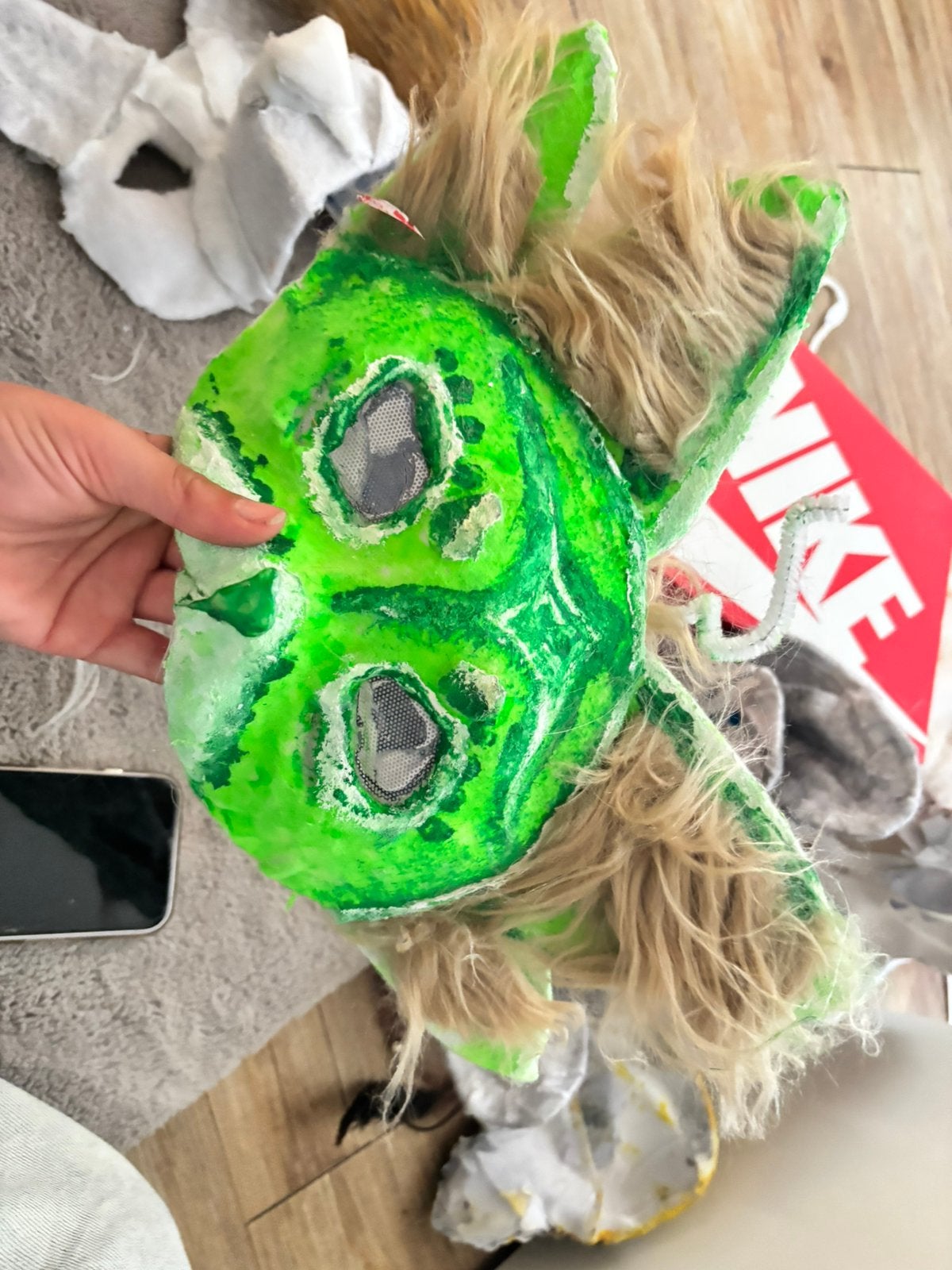 Therian mask, Ophalen of Verzenden, Zo goed als nieuw