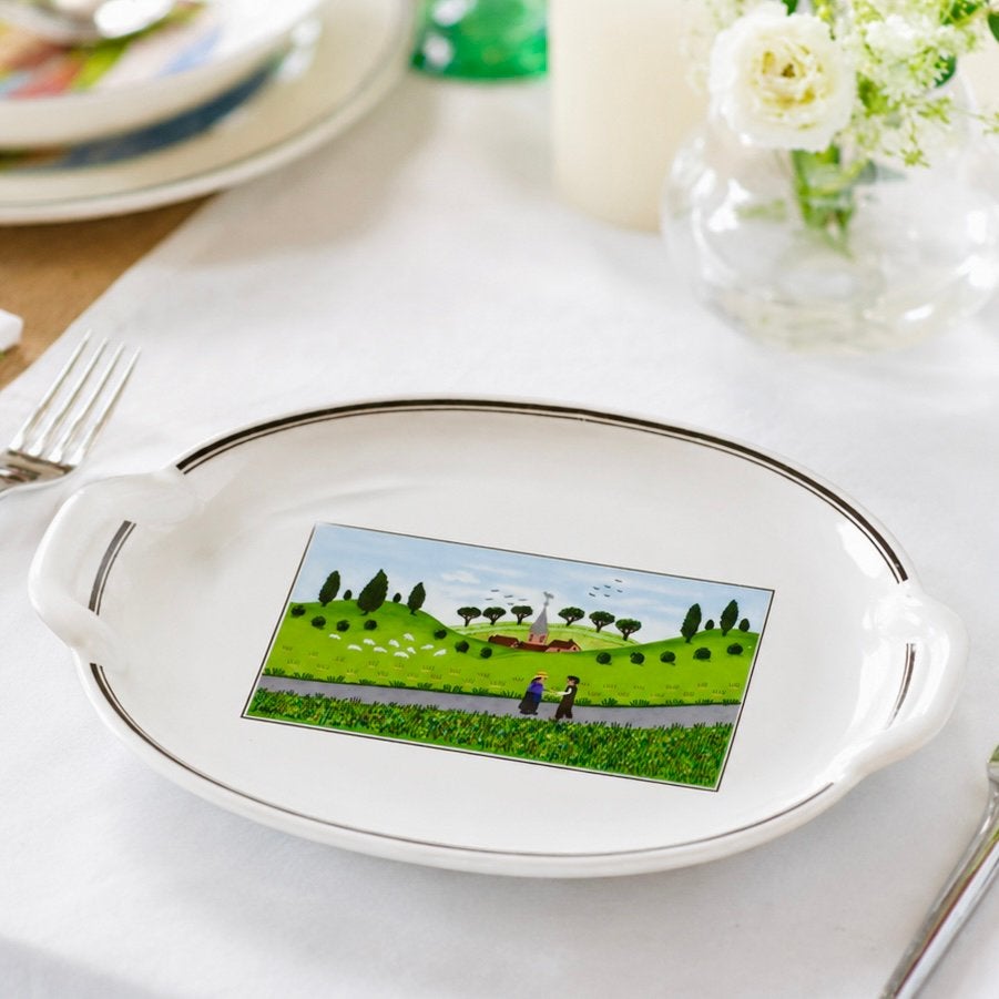 Schaaltje Villeroy & Boch Naif Design Gerard Laplau, Ophalen of Verzenden, Overige stijlen, Porselein, Schaal of Schalen