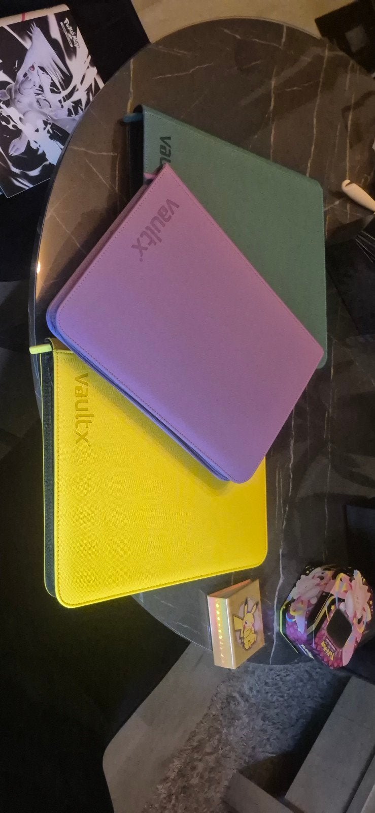 Pokemon kaarten+ binders, Ophalen