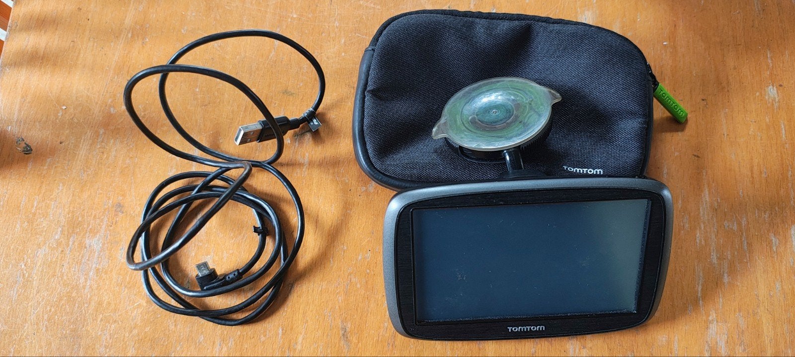 TomTom navigatiesysteem met accessoires, Auto diversen, Autonavigatie, Ophalen of Verzenden, Gebruikt