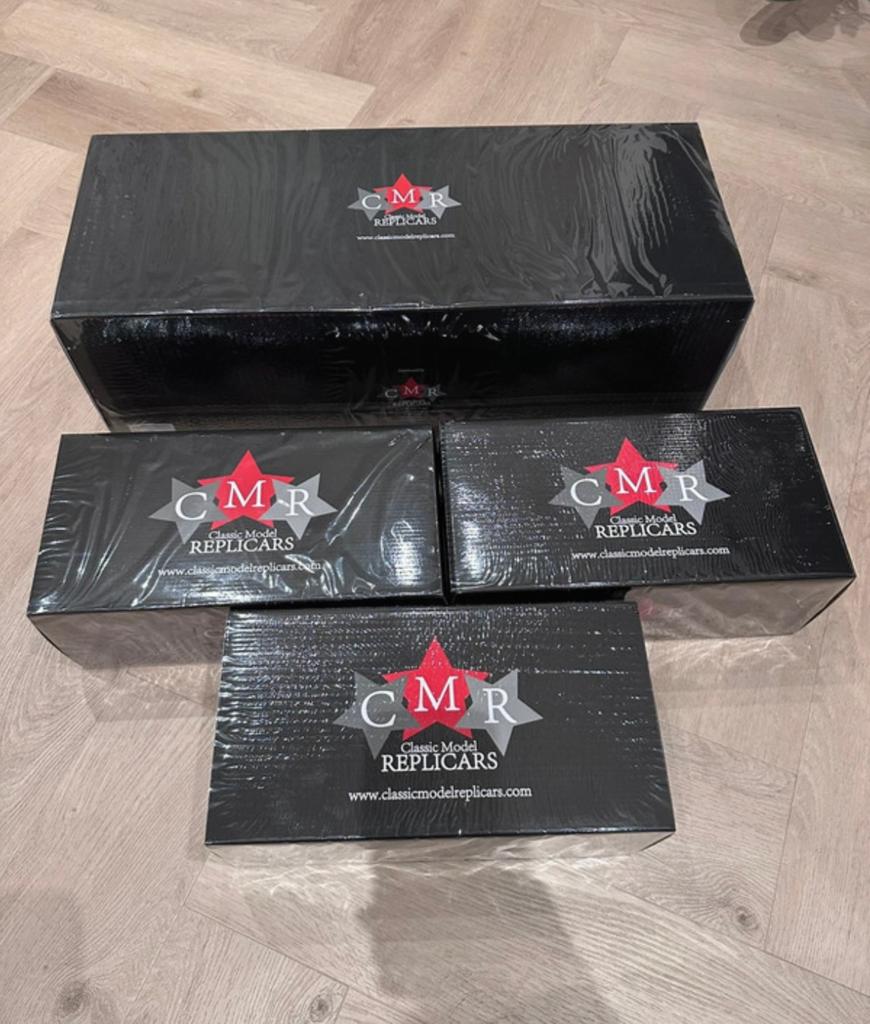 CMR SET Fiat 642 RN2 Bartoletti + 3x Ferrari F1 cars, Ophalen of Verzenden, Zo goed als nieuw, Overige merken