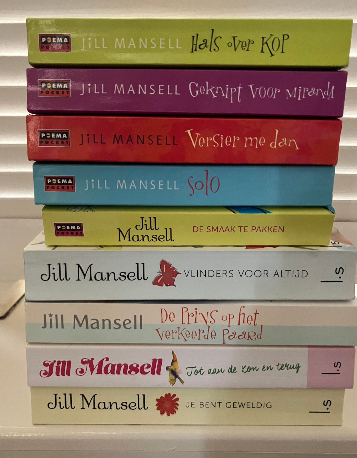 9 feelgood romans Jill Mansell, Ophalen of Verzenden, Zo goed als nieuw