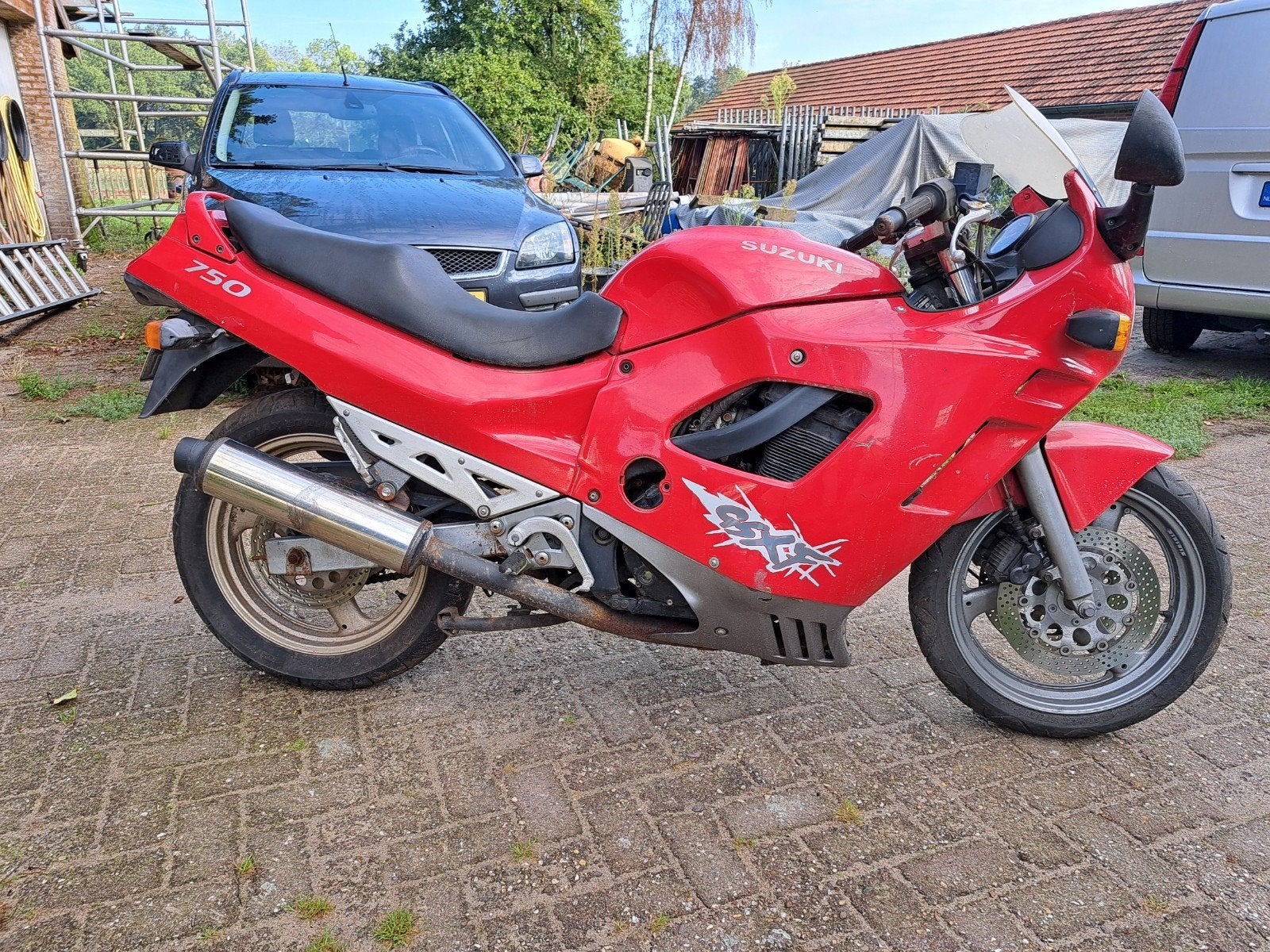 suzuki gsx-f 750, Motoren, 750 cc, 4 cilinders, Gebruikt, Sport