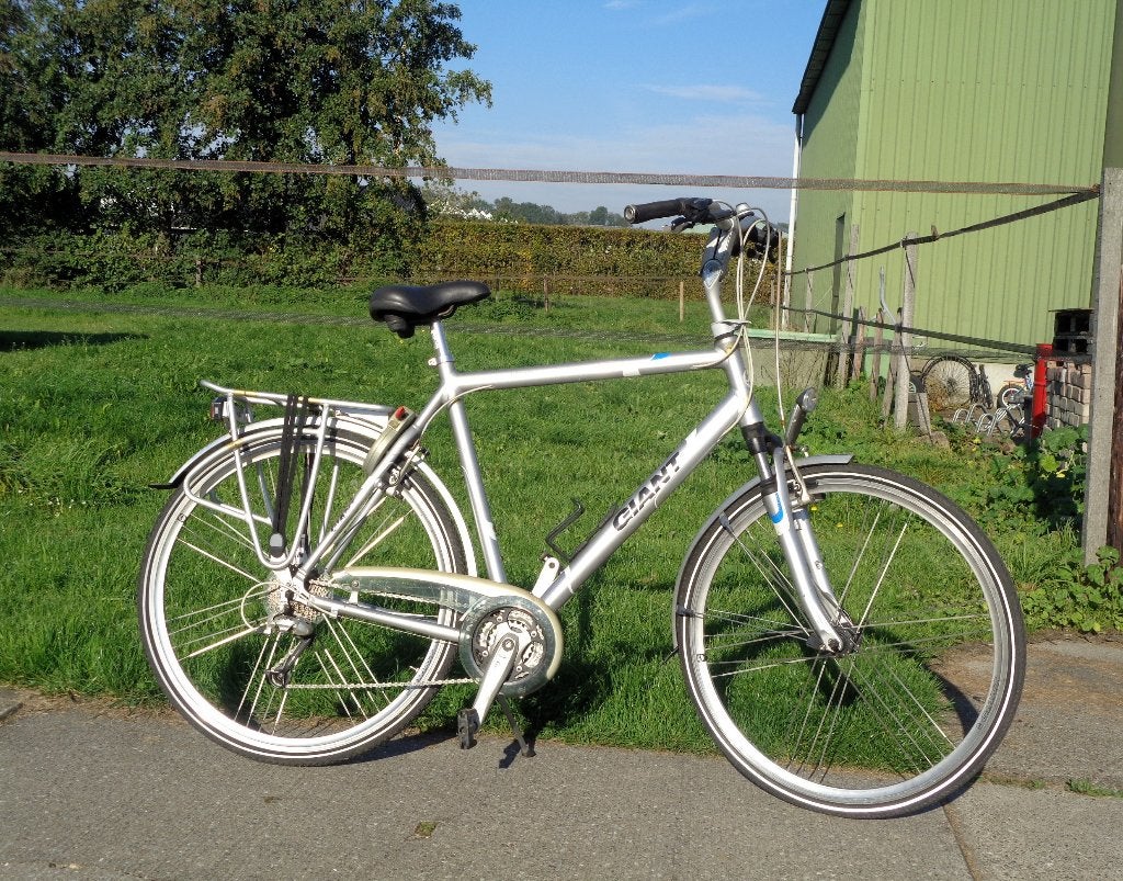 Giant freerider DX heren sportfiets -27 versn./60 fr./ 28 i-, Ophalen, 28 inch, Gebruikt, Velgrem
